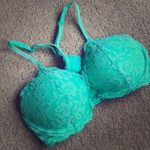 Racerback push-up sea foam green PINK 34D Bra